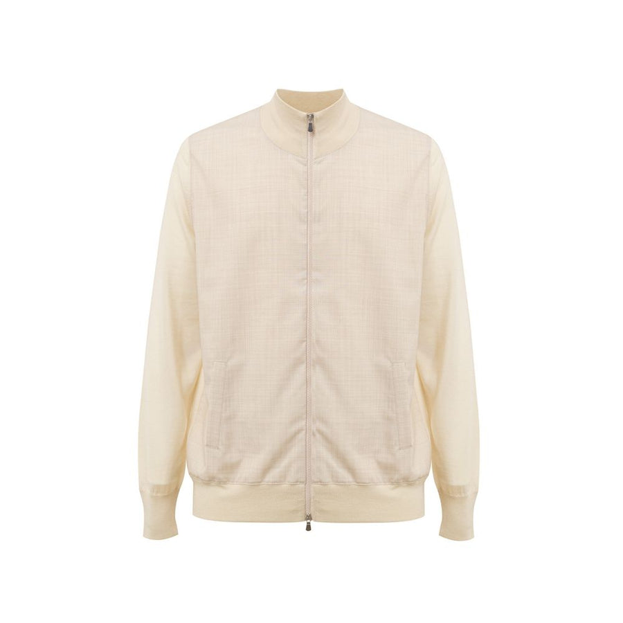 Gran Sasso Beige Wool T-Shirt