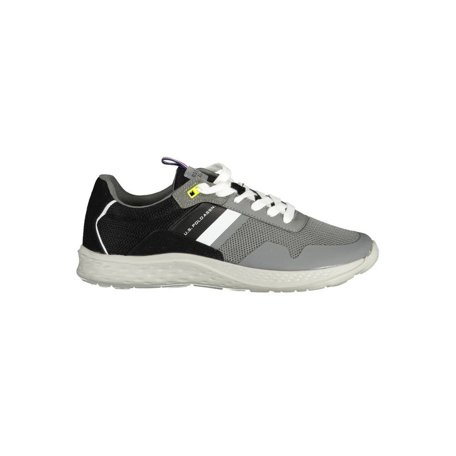 US POLO ASSN. Grauer Polyester-Sneaker