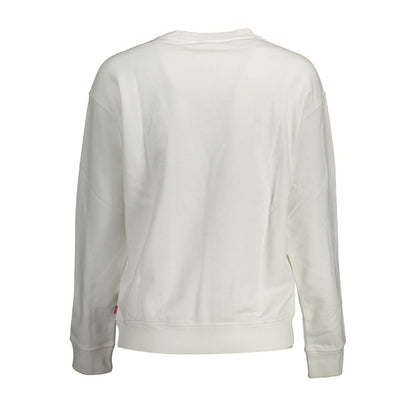 Levi's White Cotton Sweater