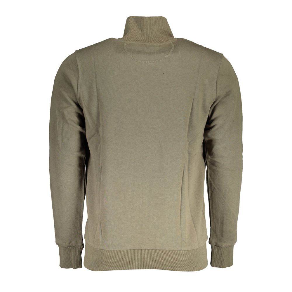 La Martina Grüner Baumwollpullover für Herren