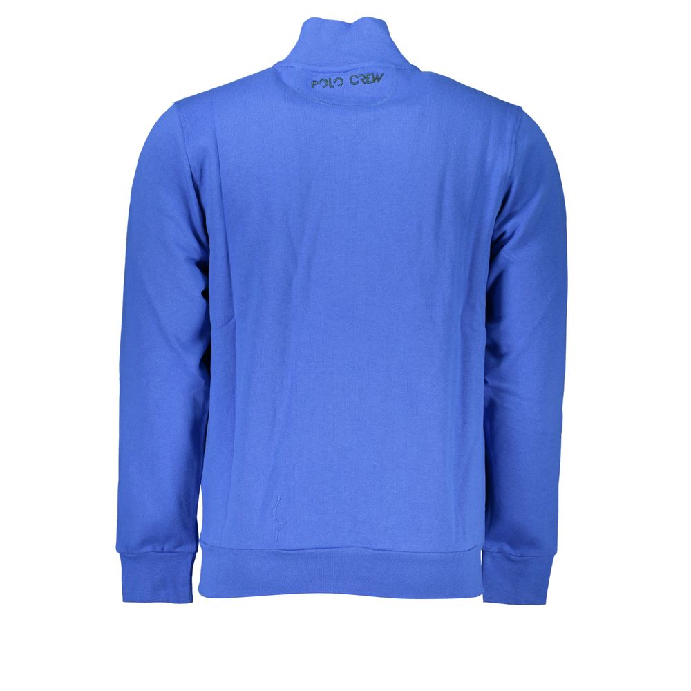 La Martina Blauer Baumwollpullover für Herren