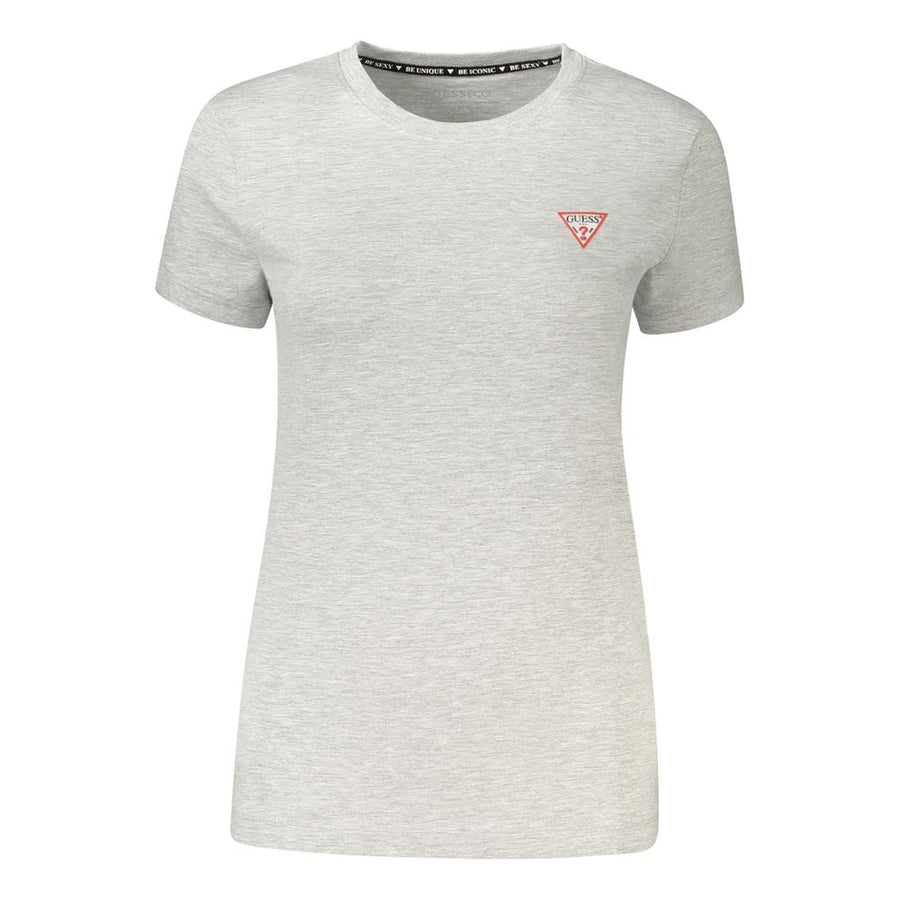 Guess Jeans Gray Cotton Tops & T-Shirt