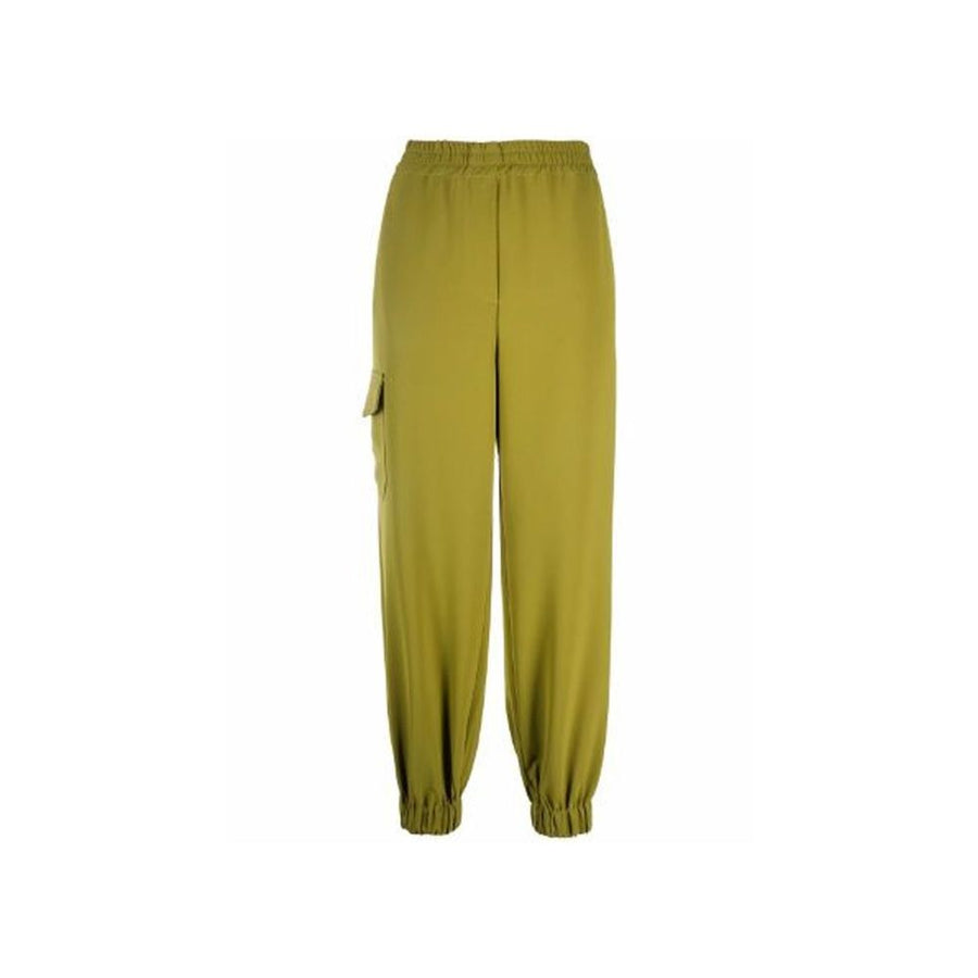 BLANCA VITA Green Elastane Cargo Pants