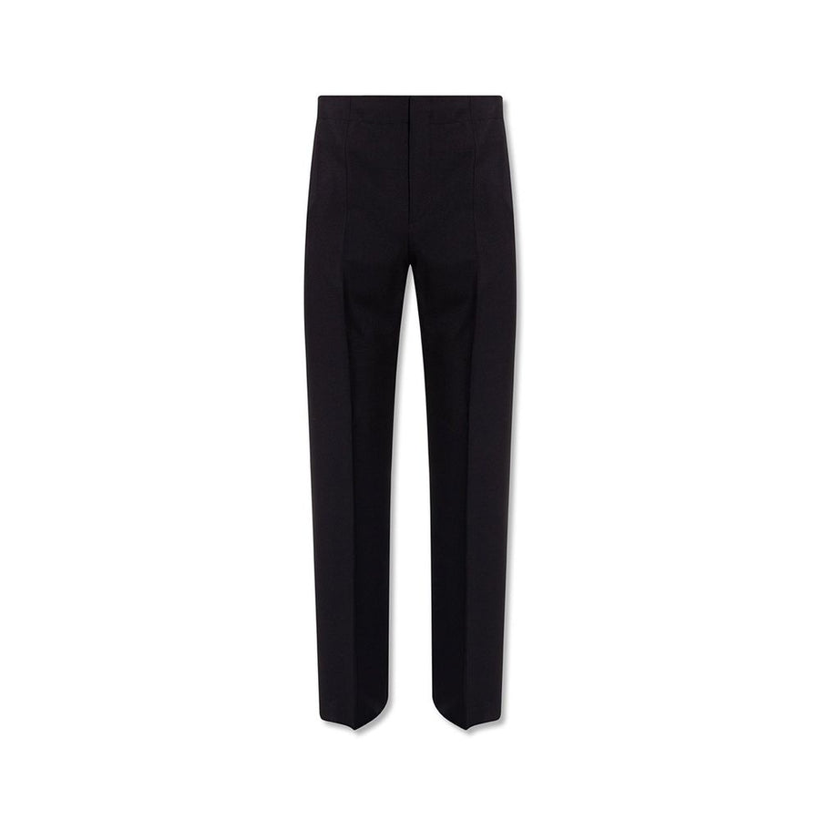 Salvatore Ferragamo Cotton And Silk Pants