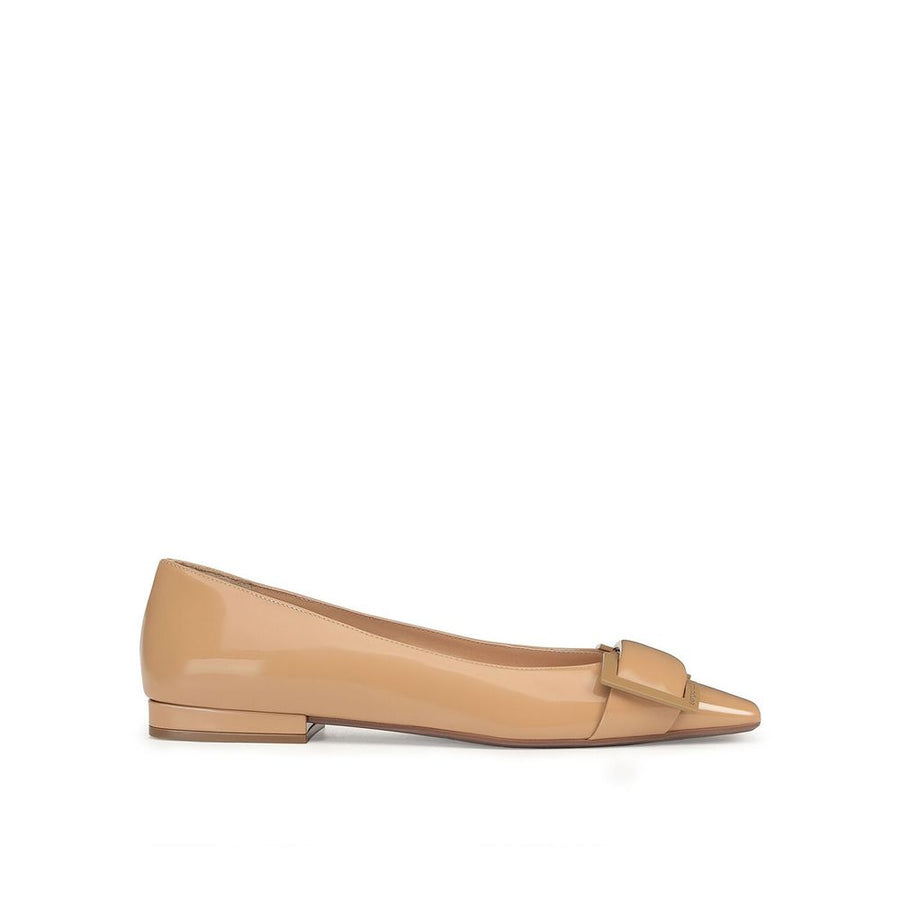 Sergio Rossi Lederballerinas