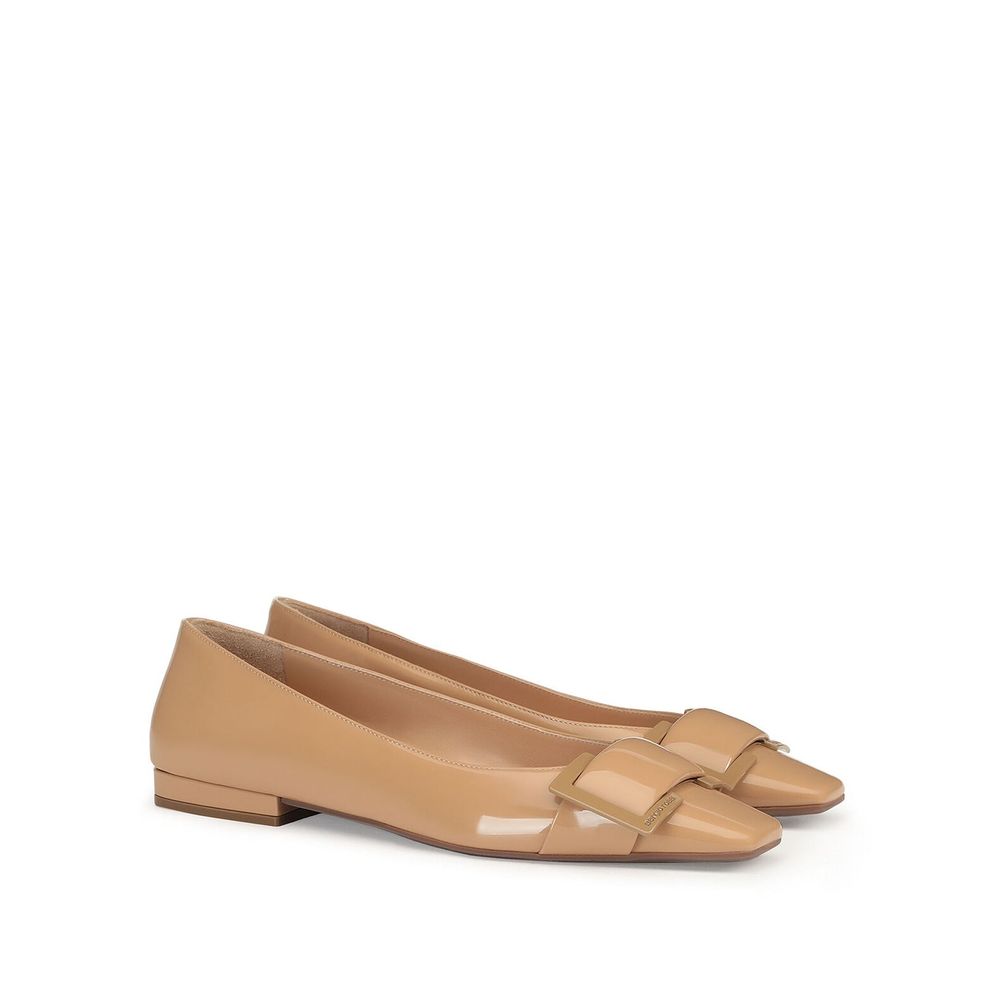 Sergio Rossi Lederballerinas