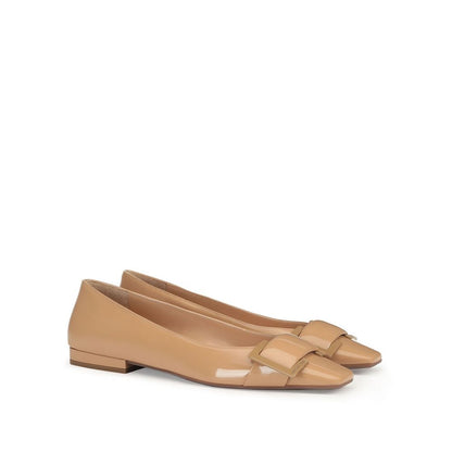 Sergio Rossi Lederballerinas