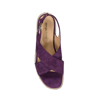 Sergio Rossi Leder-Espadrilles