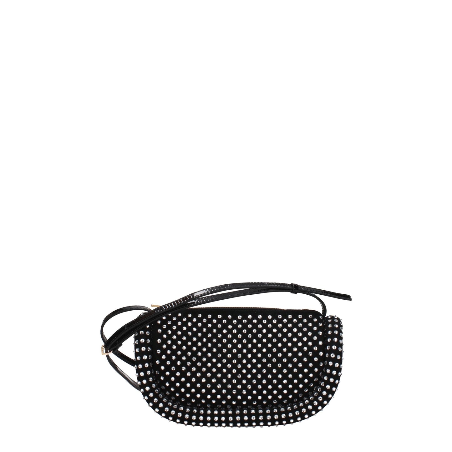 Jw Anderson Black Leather Crossbody Bag