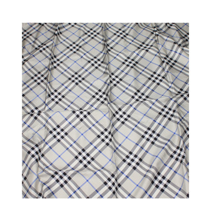 Burberry Gray Silk Foulard