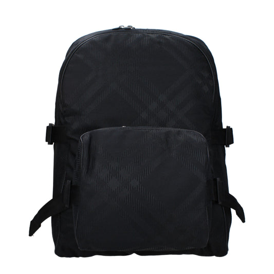 Burberry Black Fabric Backpack