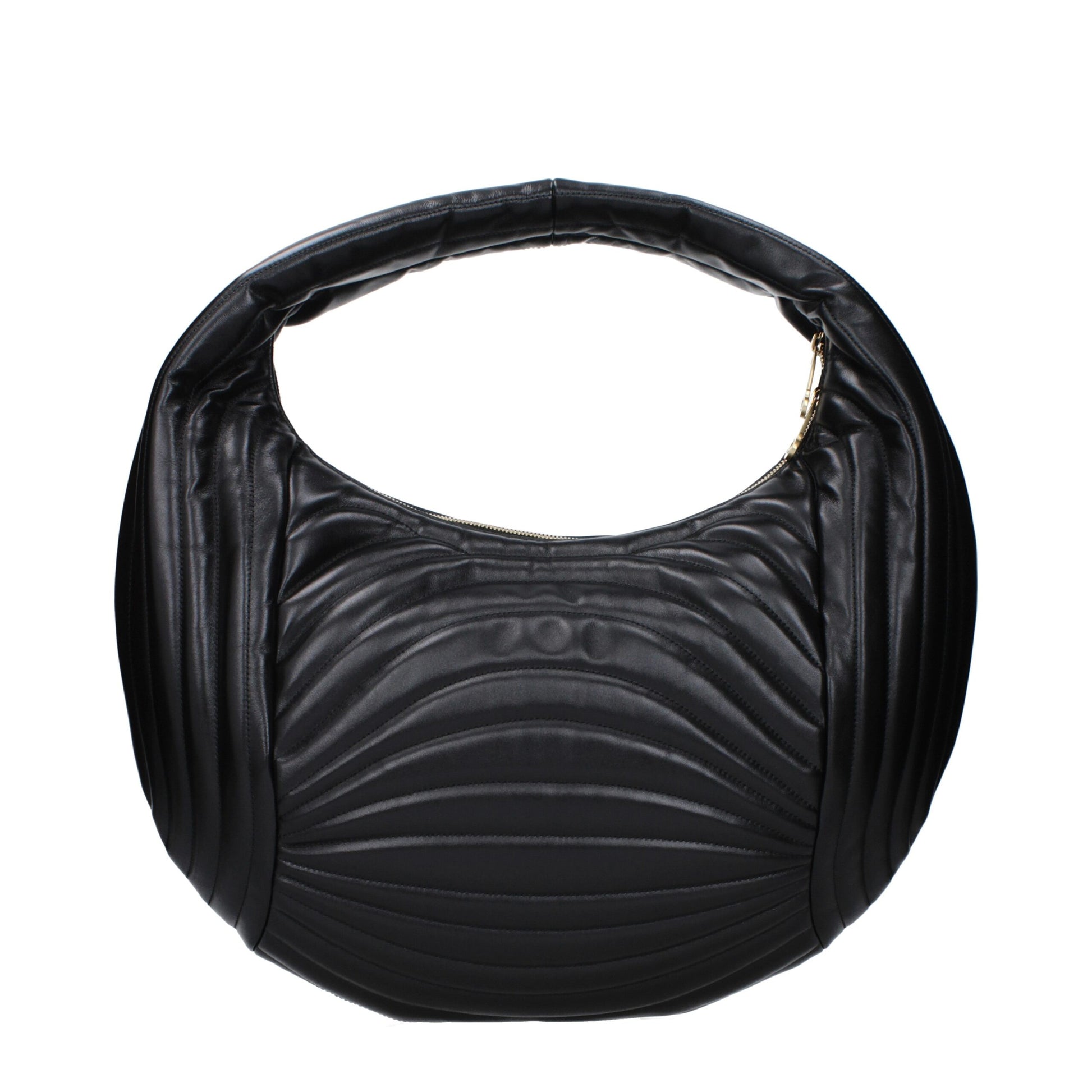 Salvatore Ferragamo Black Leather Handbag