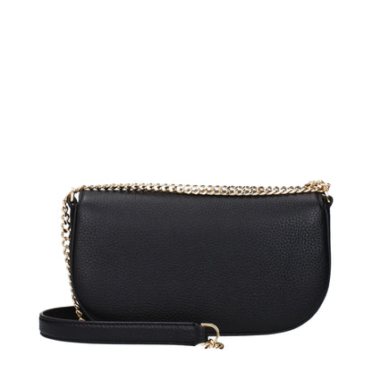 Tory Burch Black Leather Crossbody Bag