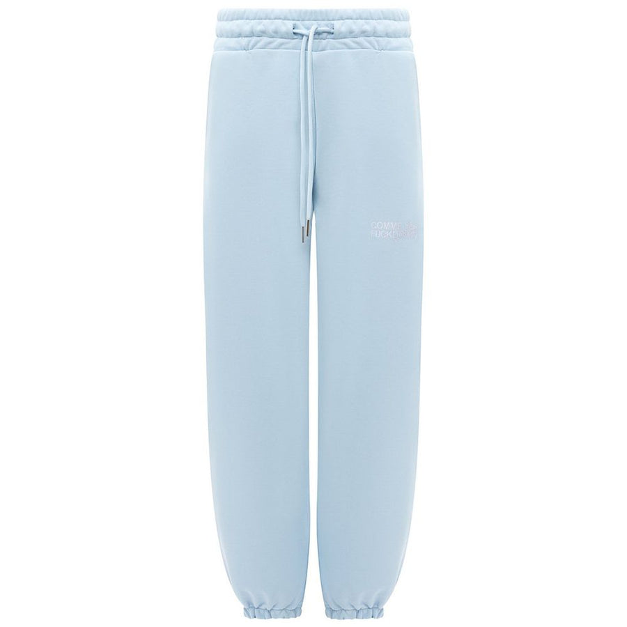 Comme Des Fuckdown Blue Cotton Men Sweatpants