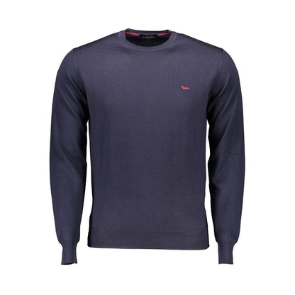 Harmont & Blaine Blue Wool Sweater