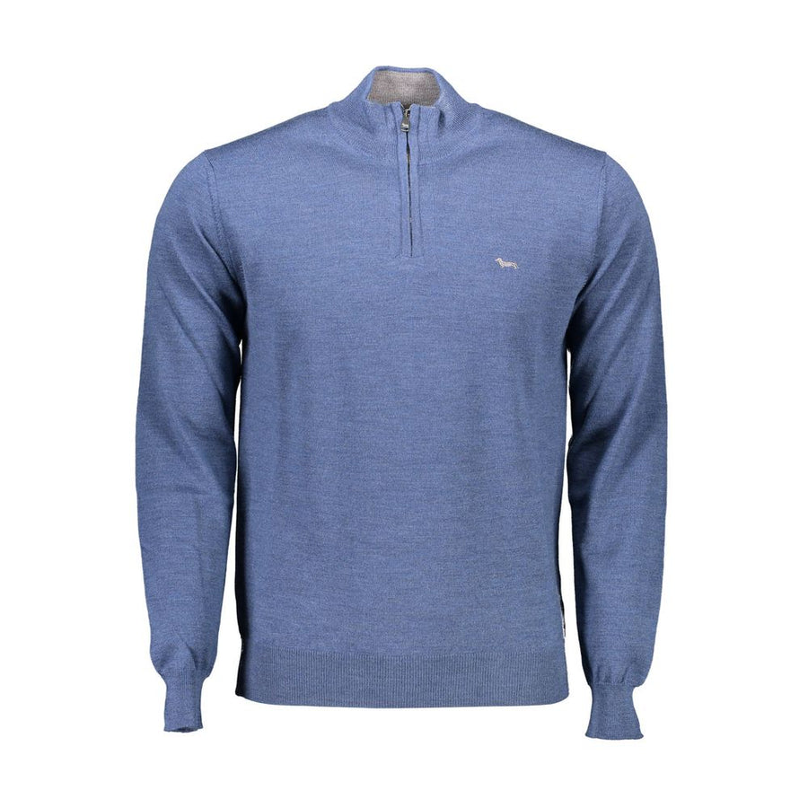 Harmont & Blaine Blue Wool Sweater