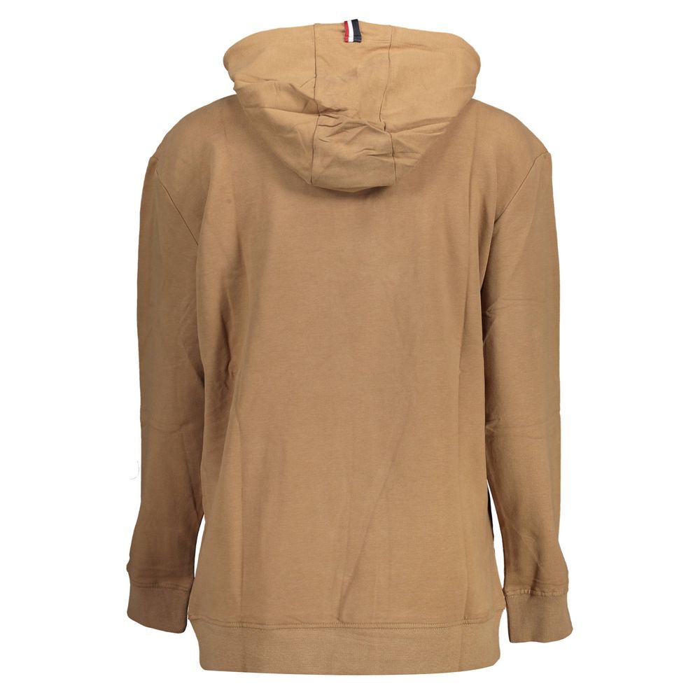 US POLO ASSN. Brauner Baumwollpullover für Damen