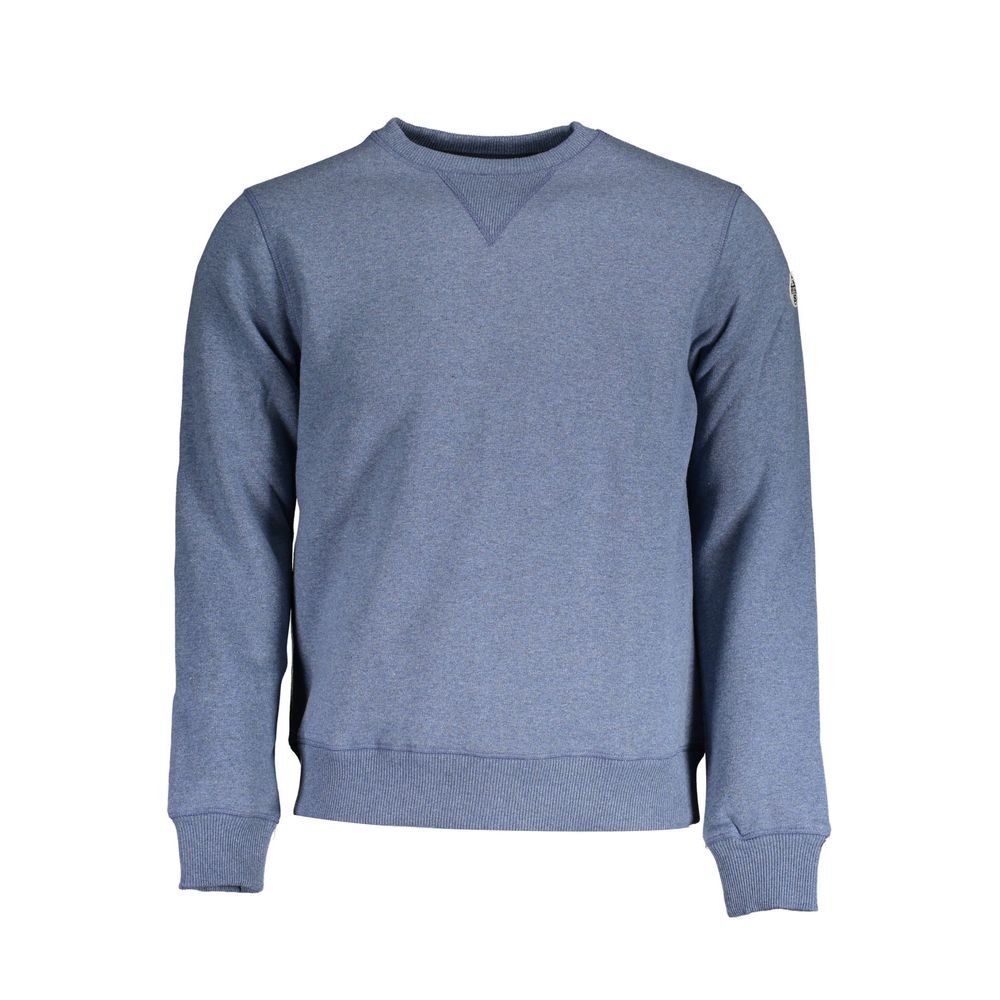 North Sails Herrenpullover aus blauer Baumwolle