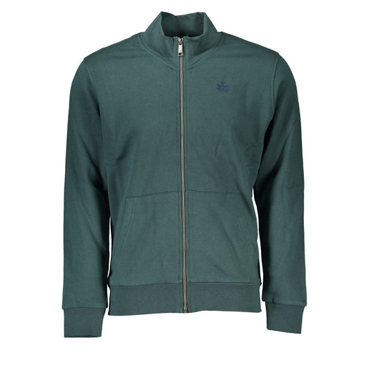 La Martina Grüner Baumwollpullover für Herren