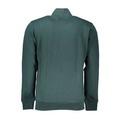 La Martina Grüner Baumwollpullover für Herren