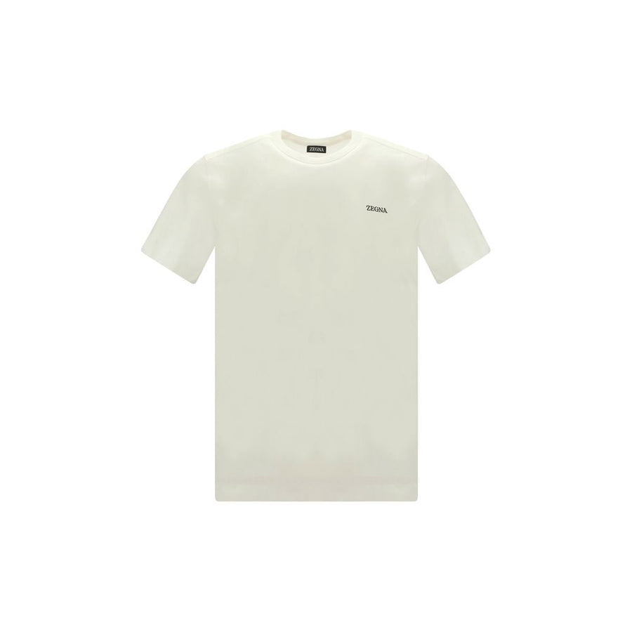 ZEGNA White Cotton T-Shirt