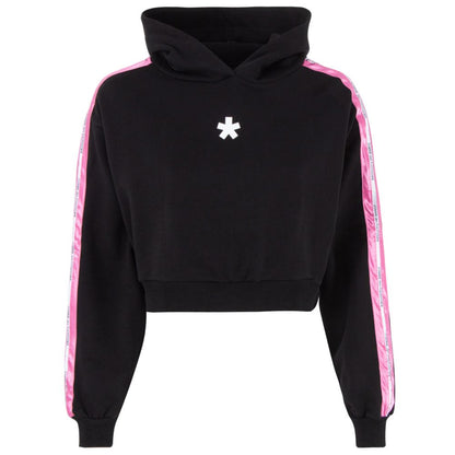 Comme Des Fuckdown Damen-Kapuzenpullover aus schwarzer Baumwolle