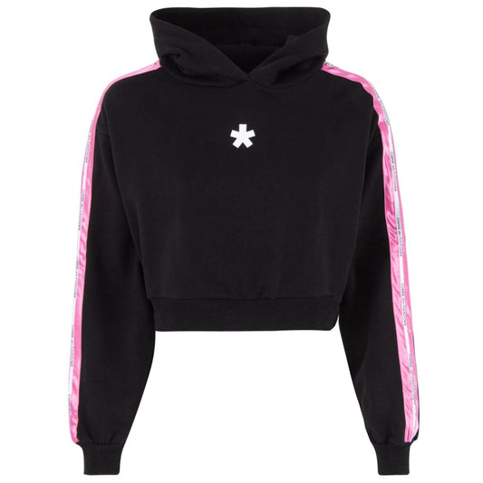 Comme Des Fuckdown Damen-Kapuzenpullover aus schwarzer Baumwolle