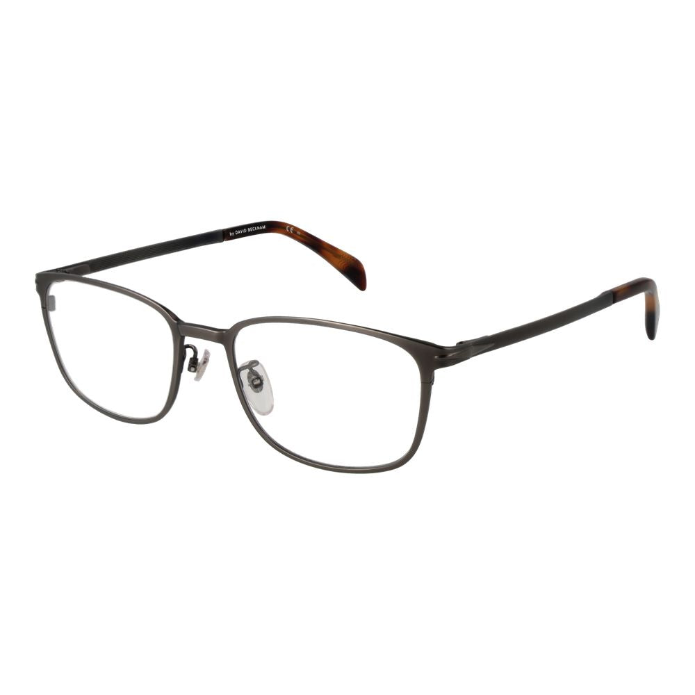 David Beckham Gray Stainless Steel Glasses (Frames)