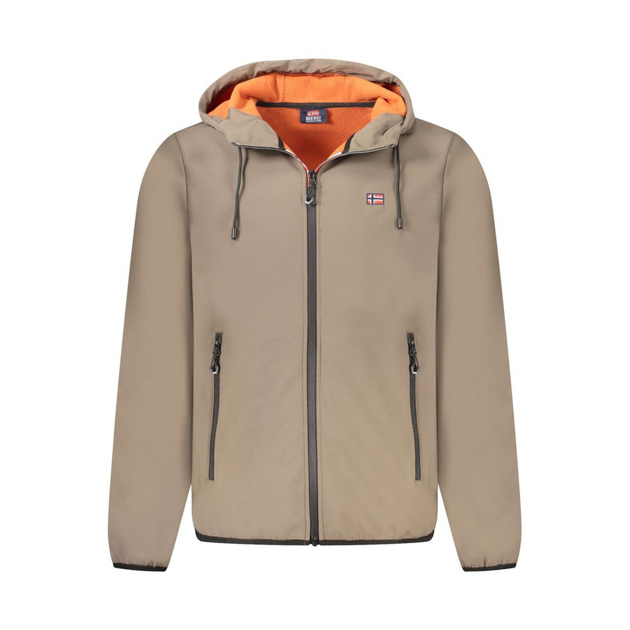 Norway 1963 Brown Polyester Men Jacket