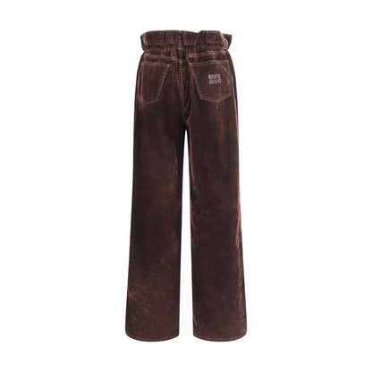 Miu Miu Velvet Pants