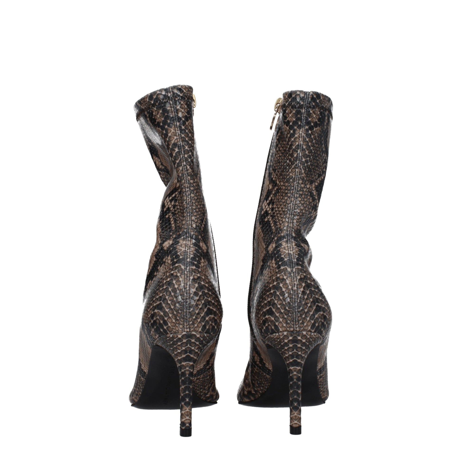 Stella McCartney Brown Leather Ankle Boots