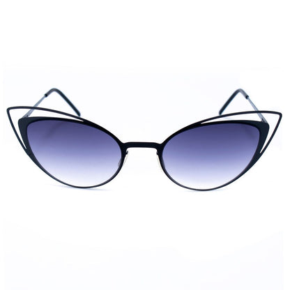 Italia Independent Black Metal Sunglasses