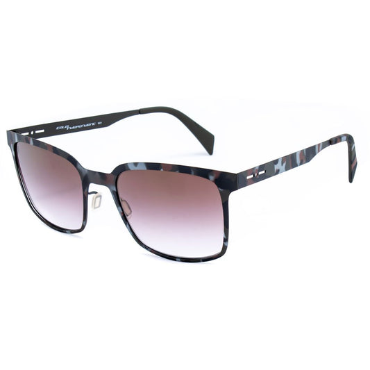 Graue Sonnenbrille aus Metall von Italia Independent