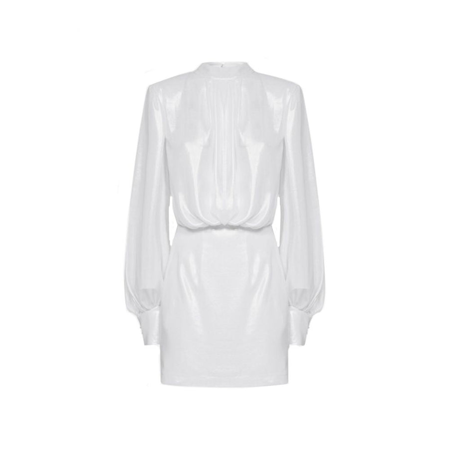 BLANCA VITA Abelia Laminated Mini Dress