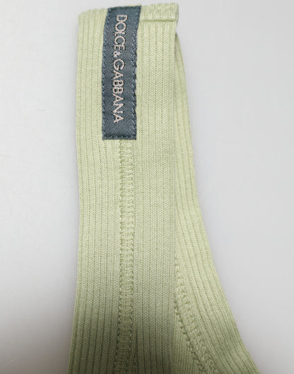 Dolce & Gabbana Light Green Tank Sleeveless Men Men T-shirt