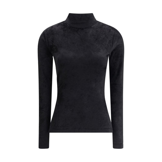 Versace Black Viscose Shirt