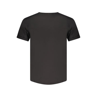 Calvin Klein Black Cotton Men T-Shirt