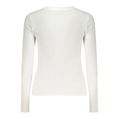 Guess Jeans White Cotton Women T-Shirt