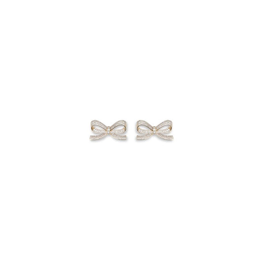 Self-Portrait Crystal bow Earrings