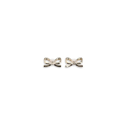 Self-Portrait Crystal bow Earrings