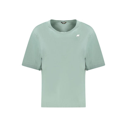 K-WAY Green Cotton Tops & T-Shirt