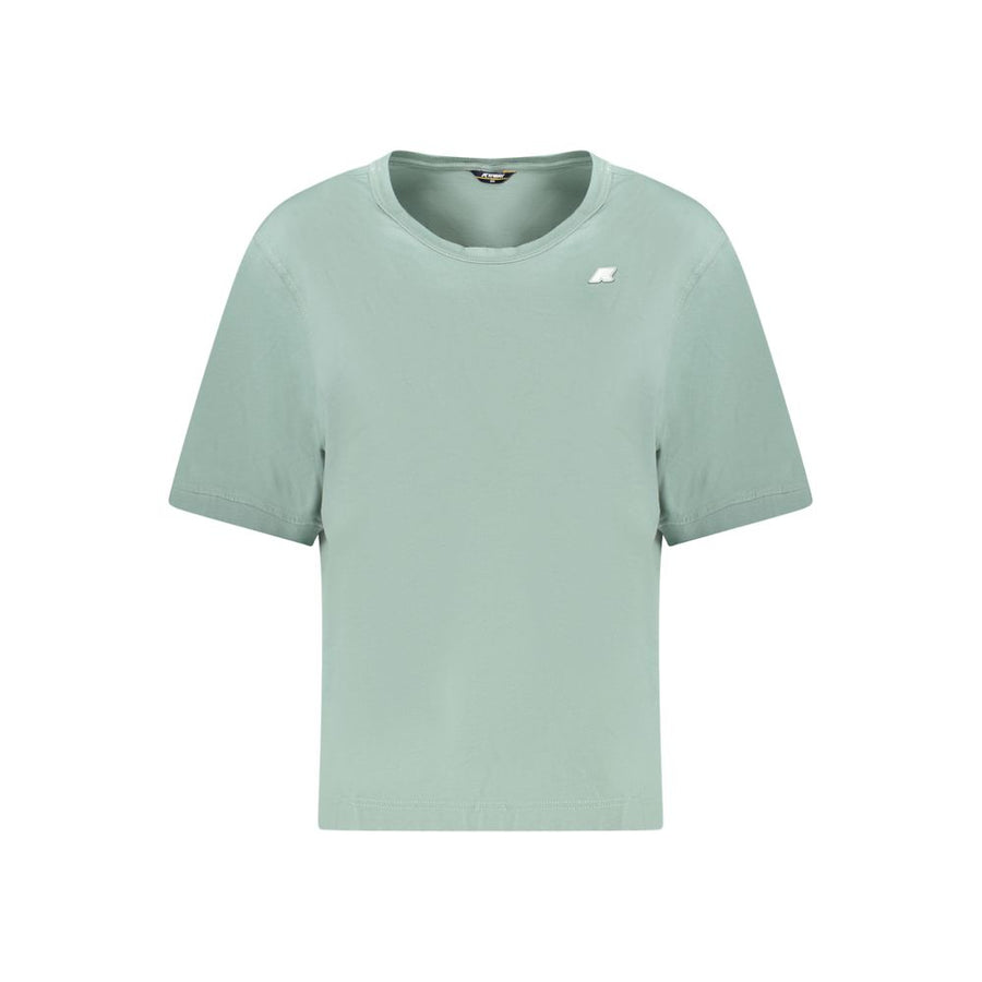 K-WAY Green Cotton Tops & T-Shirt