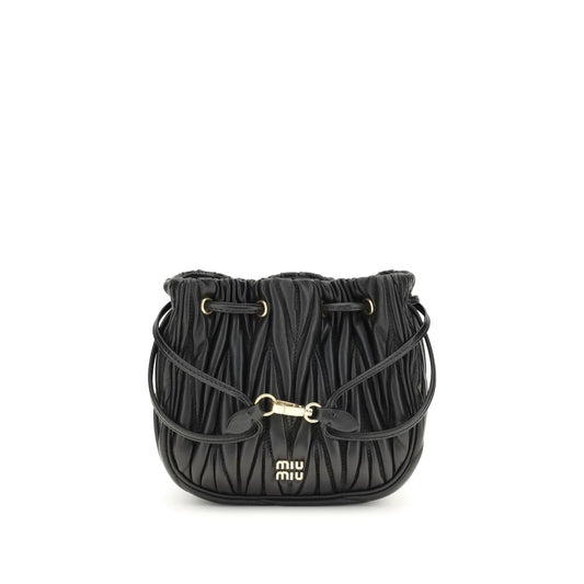 Miu Miu Matelassé nappa leather Pouch