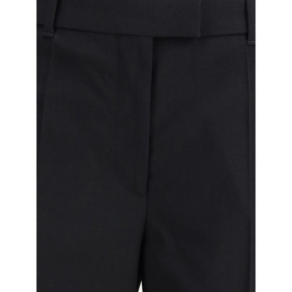 Alexander McQueen Black Wool Dress Pants