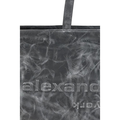 Alexander Wang Gray Leather Shoulder Bag