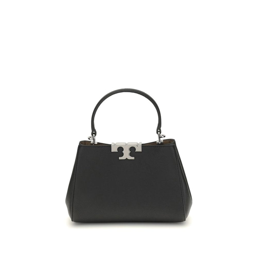 Tory Burch Black Calf Leather Bos Taurus Handbag