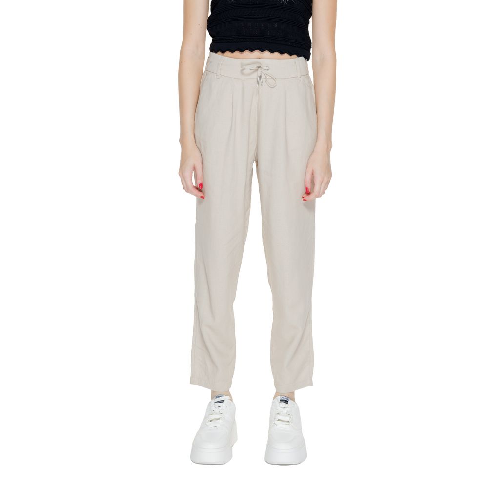 Only – Beige Leinenhose