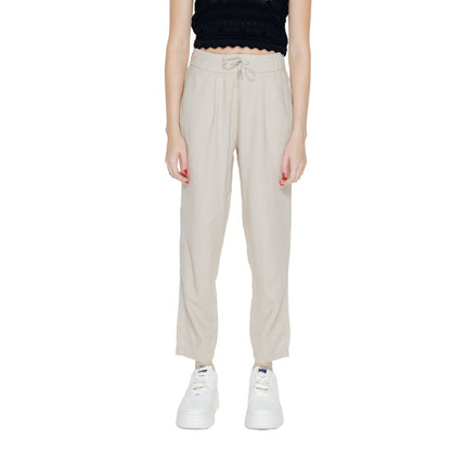 Only – Beige Leinenhose