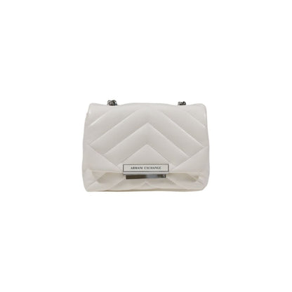 Armani Exchange – Weiße Polyester-Handtasche