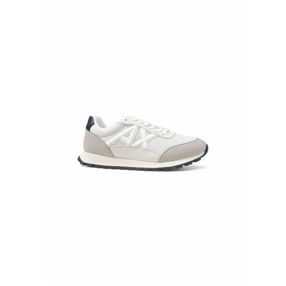 Armani Exchange Beige Polyester-Sneaker